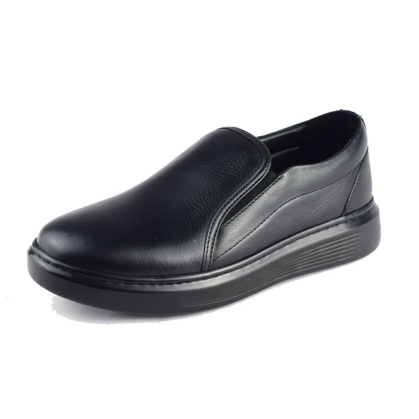 Chaussure pour homme confort 349-1 noir cuir Chaussures confort Maroc
